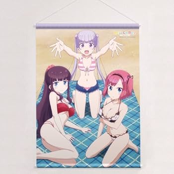 Amazon.co.jp: NEW GAME!! 涼風青葉 & 滝本ひふみ & 望月紅葉 B2